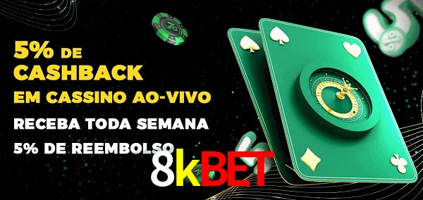 Promoções do cassino ao Vivo 8kbet